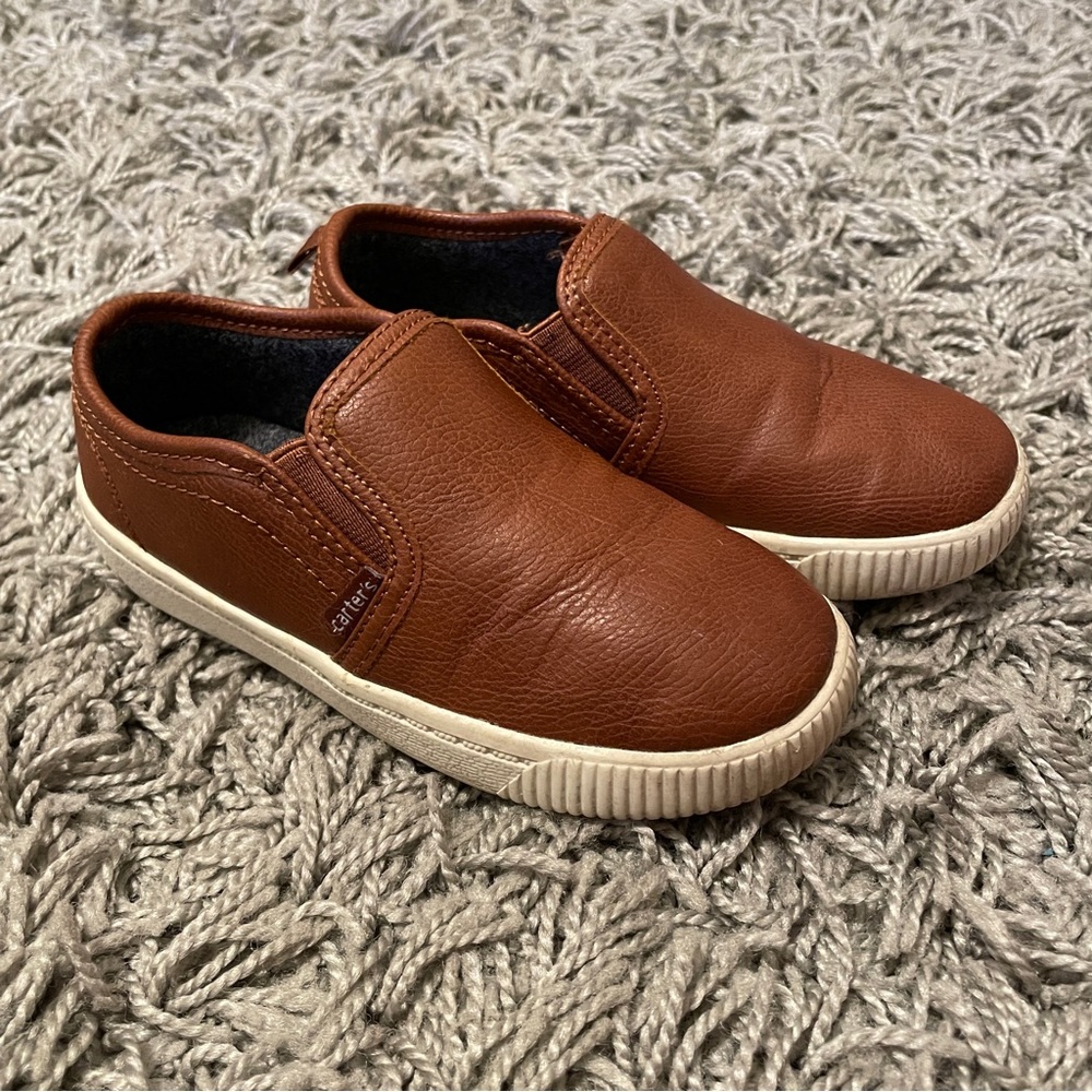 Carter’s Cognac SlipOns